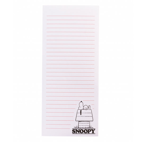 Snoopy on House Notepad