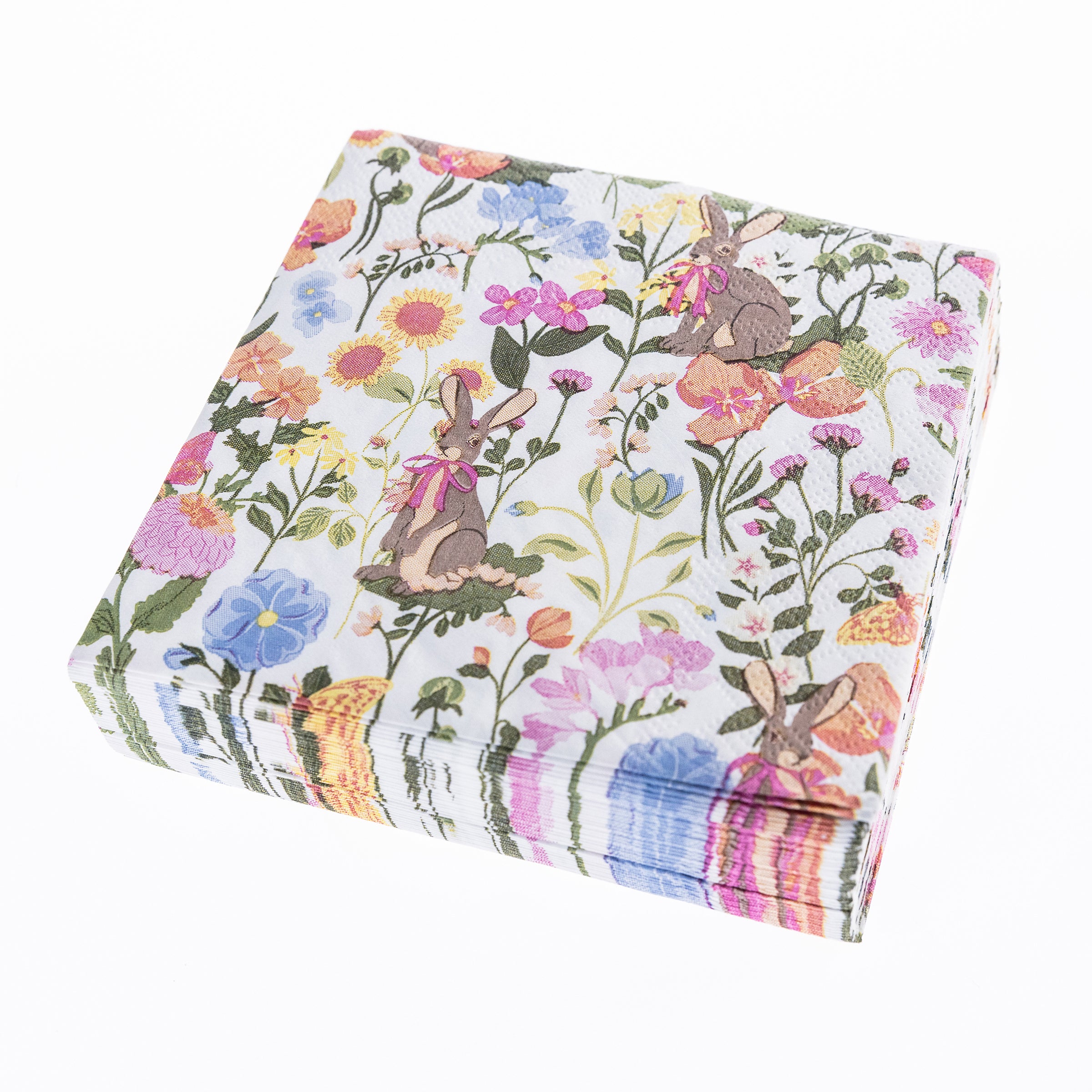 Bunnies And Bows Cocktail Napkins Graphique De France Bunnies and bows cocktail napkins graphique de france