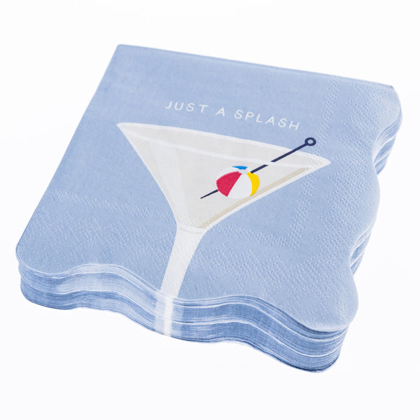 Martini Beach Ball Cocktail Napkins