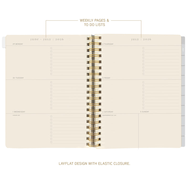 Polka Dot 18-Month Hardbound Planner – Graphique de France