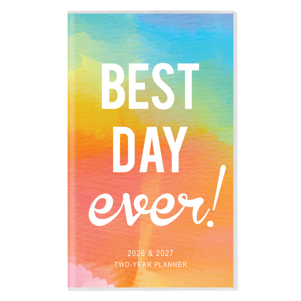 Best Day Ever 2-Year Pocket Planner