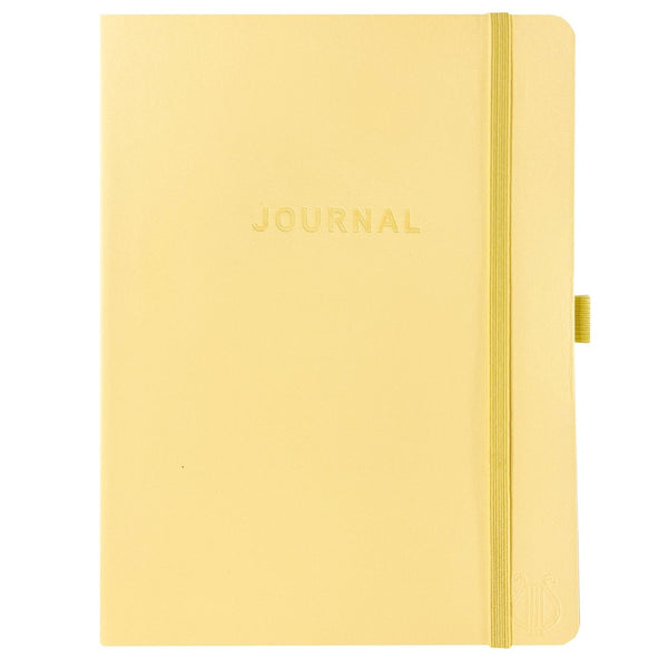 Apollo Collection Yellow 8 x 10 Vegan Leather Journal - Graphique de France