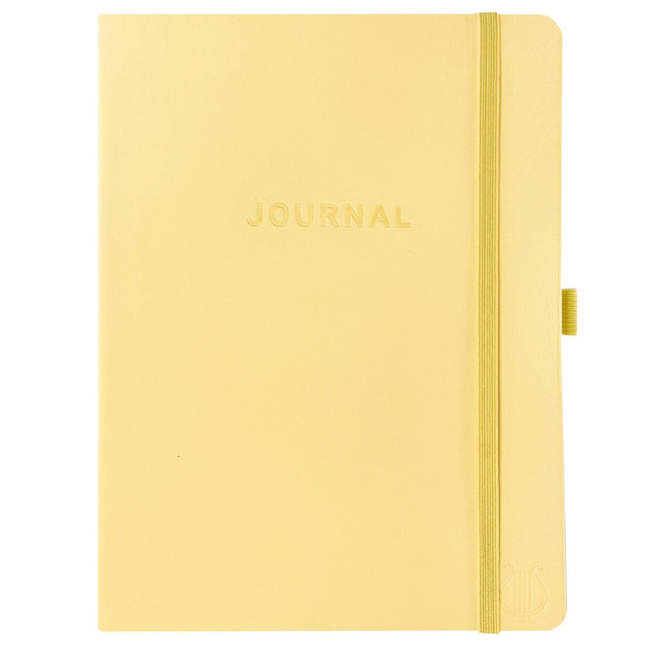 Apollo Collection Yellow 8 x 10 Vegan Leather Journal - Graphique de France