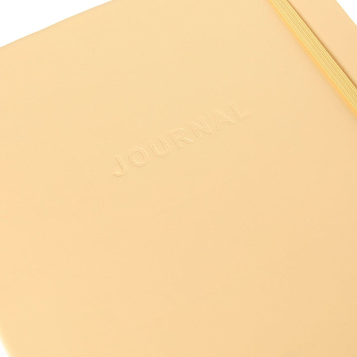 Apollo Collection Yellow 8 x 10 Vegan Leather Journal - Graphique de France