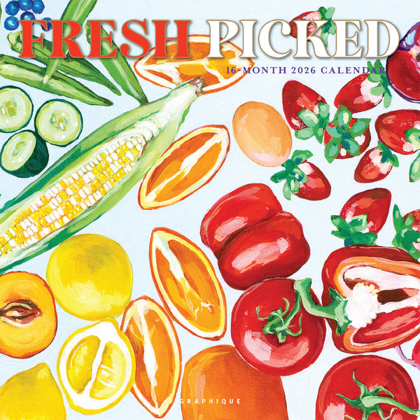 Fresh Picked 12 x 12 Wall Calendar