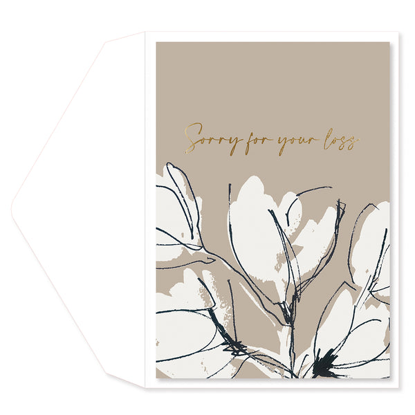 Sympathy Florals Sympathy Card