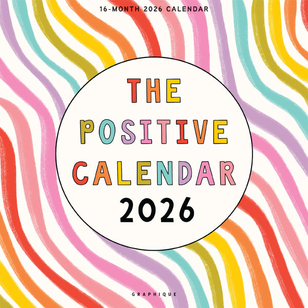 The Positive Calendar 12 x 12 Wall Calendar