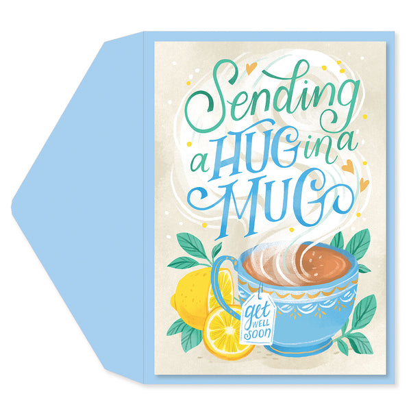 Mug Hug Get Well Card