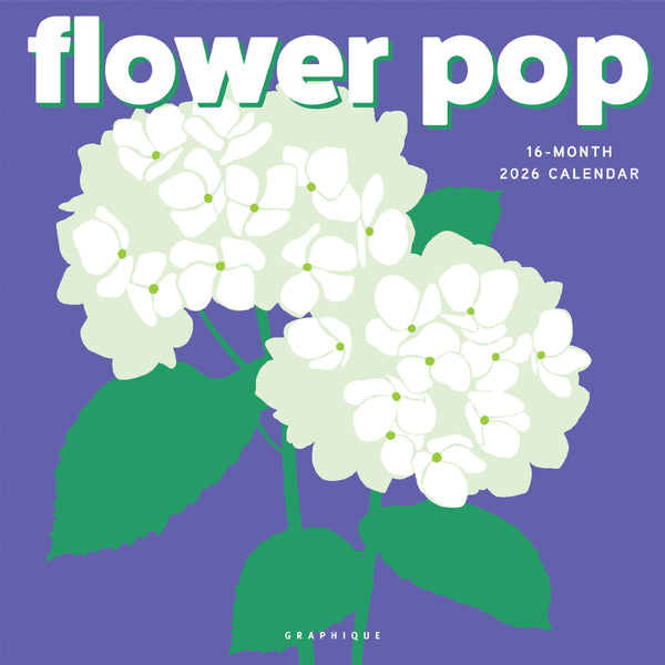 Flower Pop 12 x 12 Wall Calendar