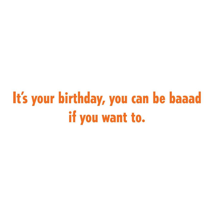 Baaad Sheep Birthday Card - Graphique de France