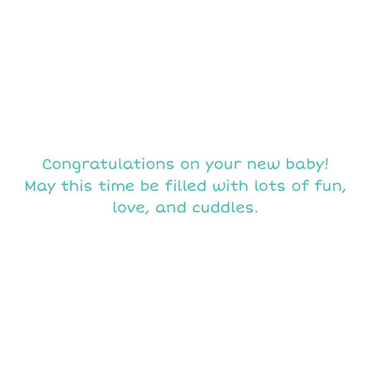 Baby Letters Baby Card - Graphique de France