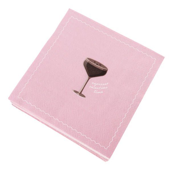 Espresso Martini Cocktail Napkins