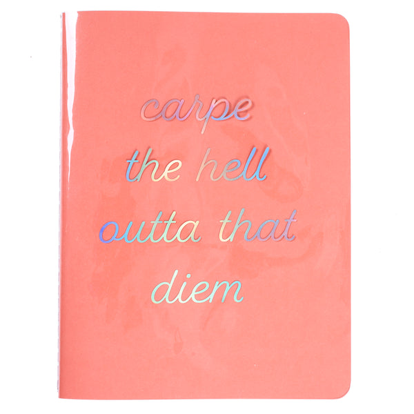 Carpe Diem 6 x 8 Vinyl Journal