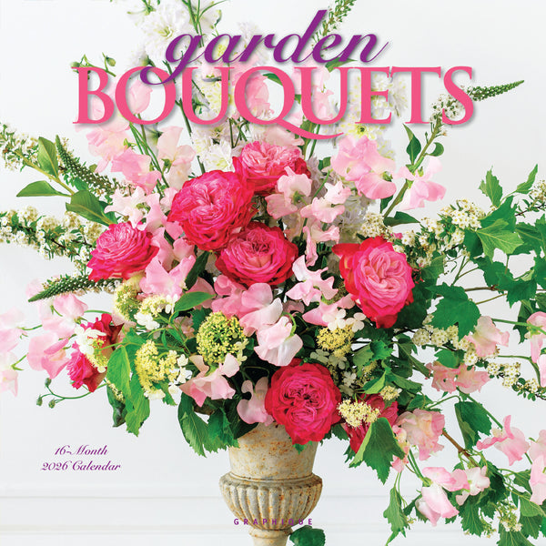 Garden Bouqets 12 x 12 Wall Calendar