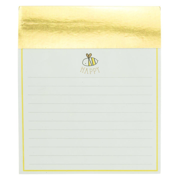 Bee Happy Jotter Notepad - Graphique de France