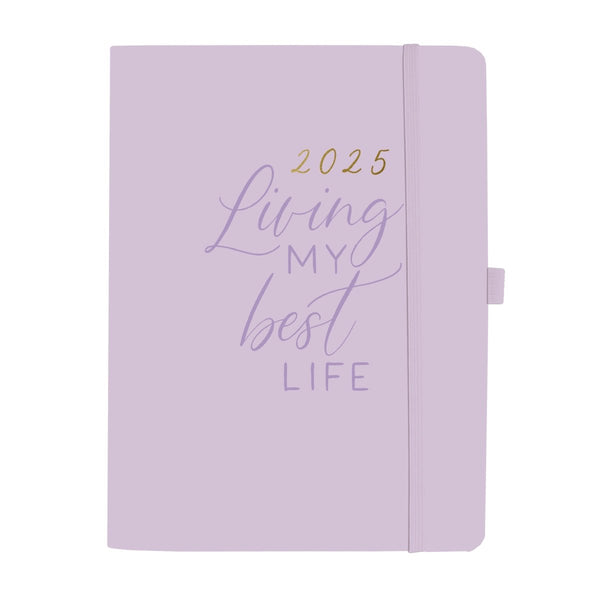 Best Life 6 x 8 18 - Month Vegan Leather Planner - Graphique de France