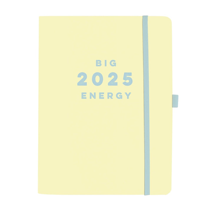 Big Energy 6 x 8 18 - Month Vegan Leather Planner - Graphique de France