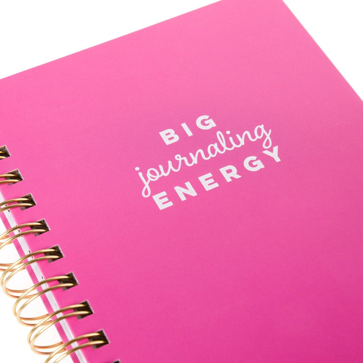 Big Energy 6 x 8 Spiral Hard Cover Journal - Graphique de France