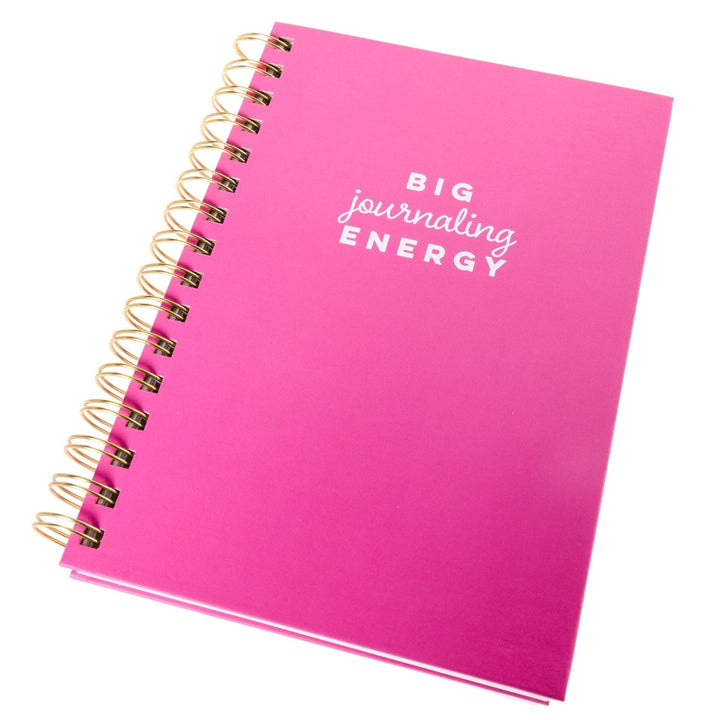 Big Energy 6 x 8 Spiral Hard Cover Journal - Graphique de France