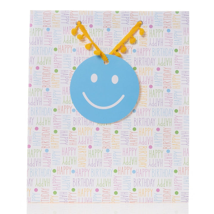 Birthday Smiles Large Portrait Gift Bag - Graphique de France