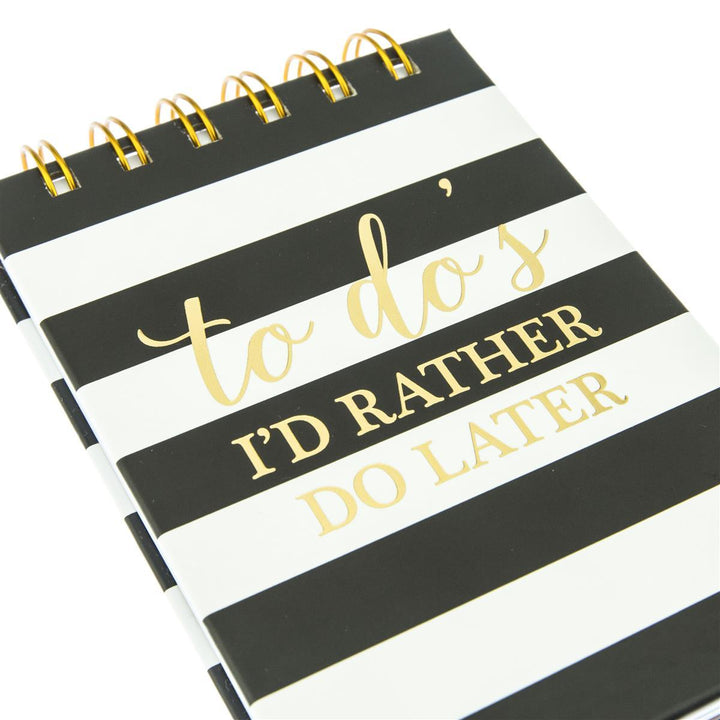 Black Stripes Petite Wire - o Notepad - Graphique de France