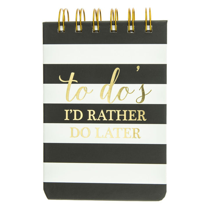 Black Stripes Petite Wire - o Notepad - Graphique de France