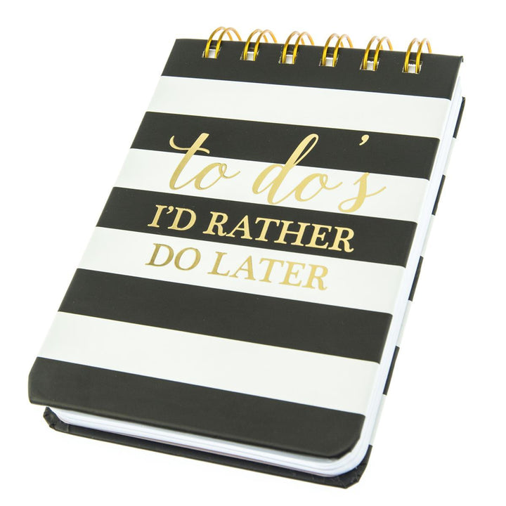 Black Stripes Petite Wire - o Notepad - Graphique de France