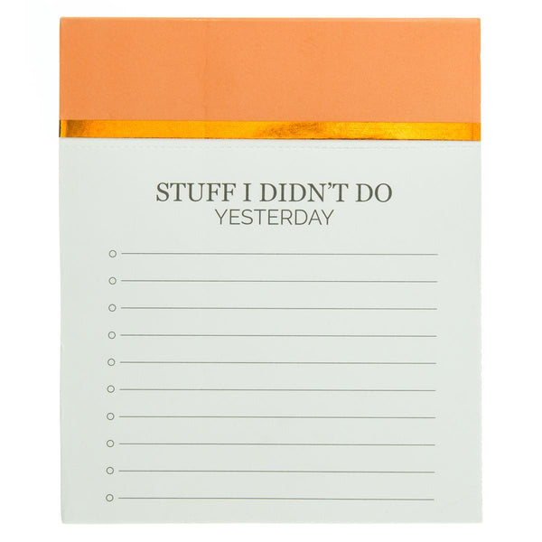 Blush Copper Jotter Notepad - Graphique de France