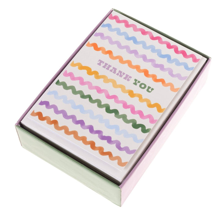 Bright Squiggle Boxed Cards - Graphique de France