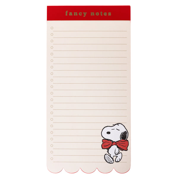 Peanuts Luxe Collection Die-Cut List Pad