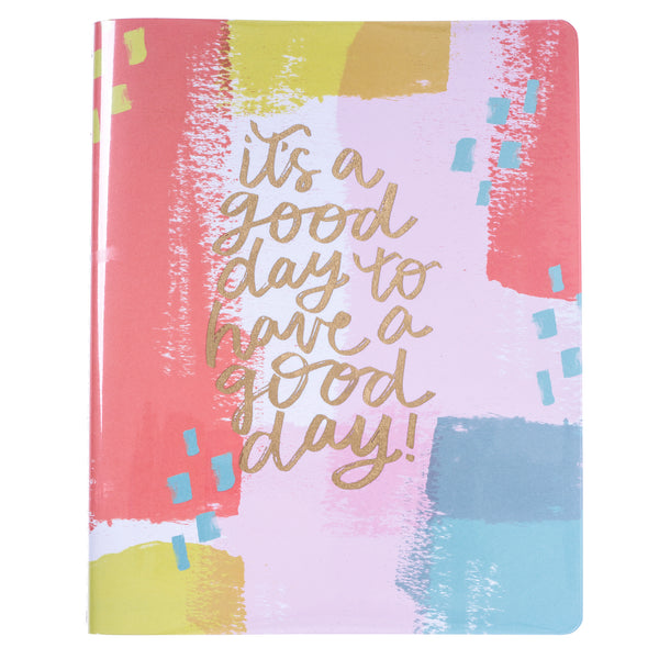 Joyful Abstract 8 x 10 Vinyl Weekly Journal