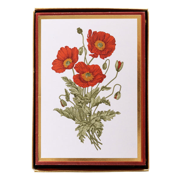 Poppies Boxed Cards