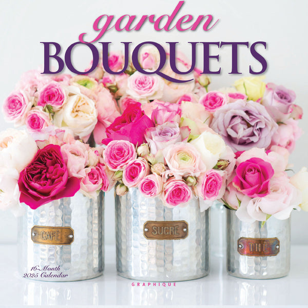 Garden Bouquets 7 x 7 Mini Calendar