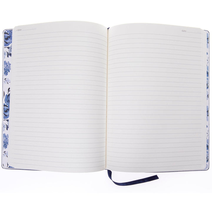 Caitlin Wilson Navy 7 x 9 Vegan Leather Journal - Graphique de France