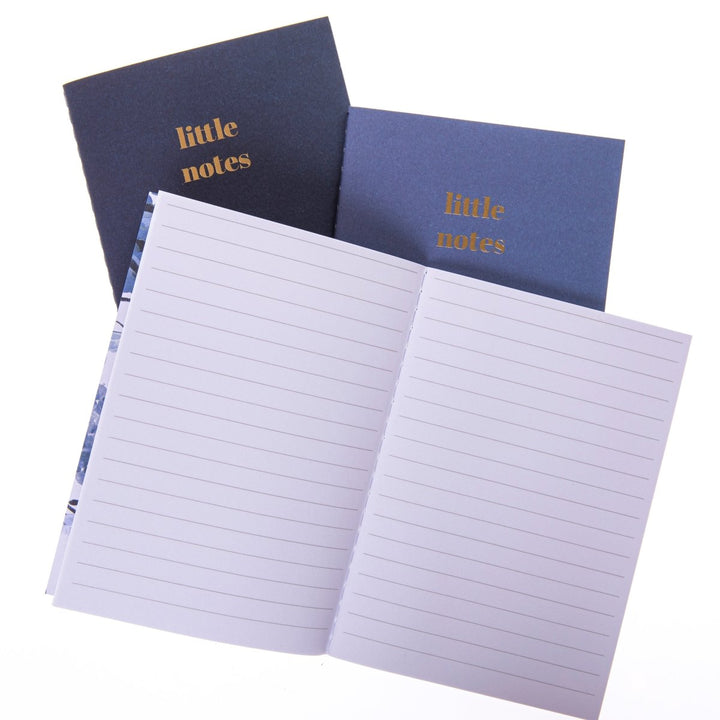 Caitlin Wilson Navy Set of 3 Mini Journals - Graphique de France