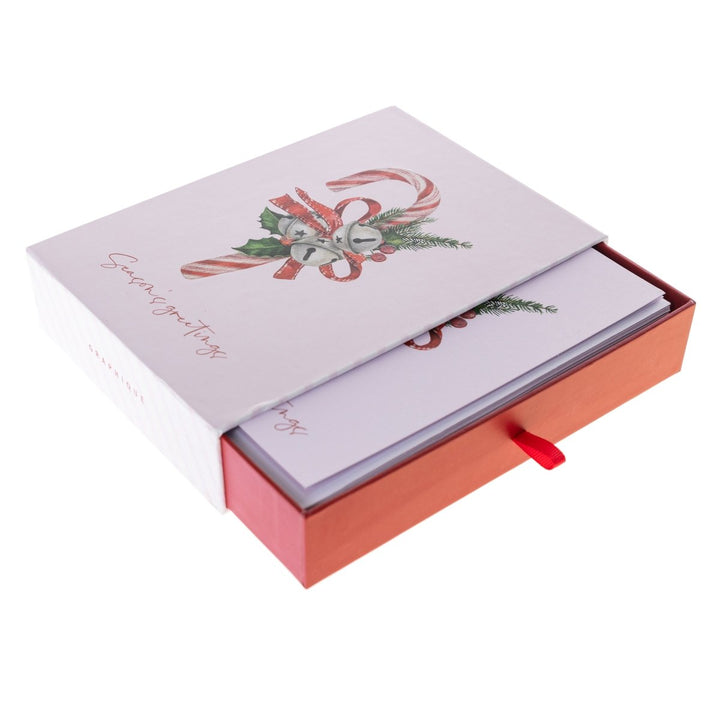 Candy Cane Holiday Slider Boxed Card - Graphique de France