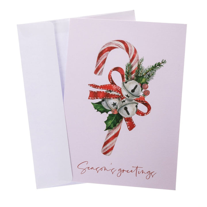 Candy Cane Holiday Slider Boxed Card - Graphique de France