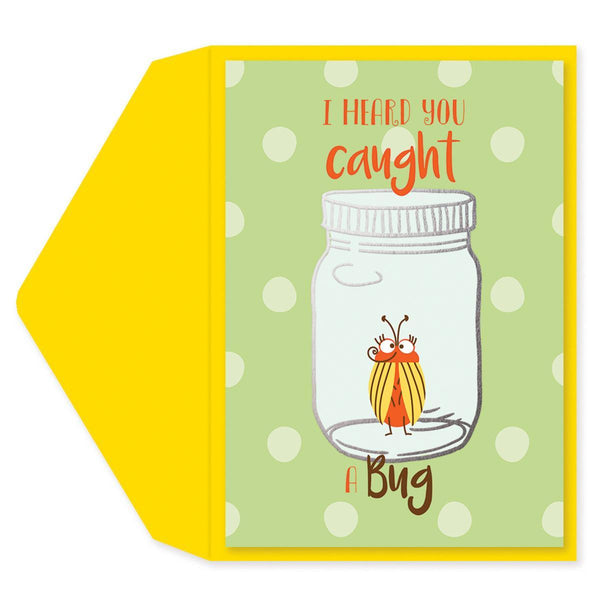 Caught A Bug Get Well Card - Graphique de France