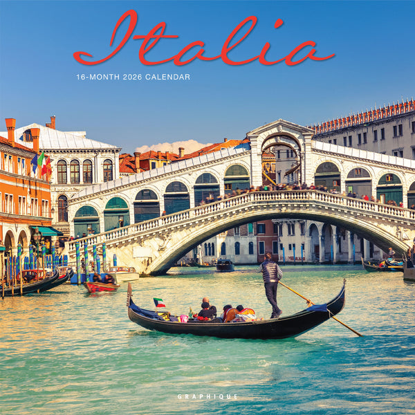 Italia 12 x 12 Wall Calendar