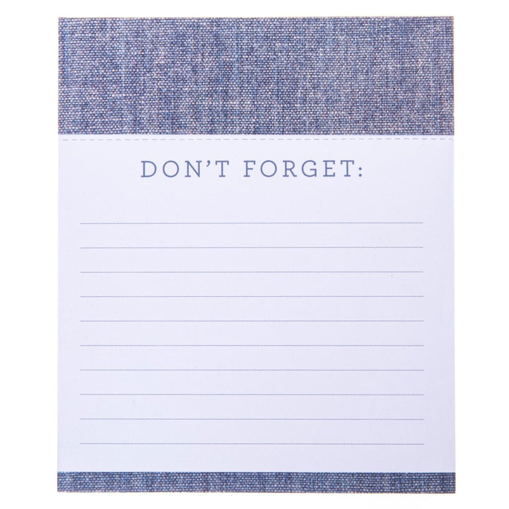 Chambray Jotter Notepad - Graphique de France