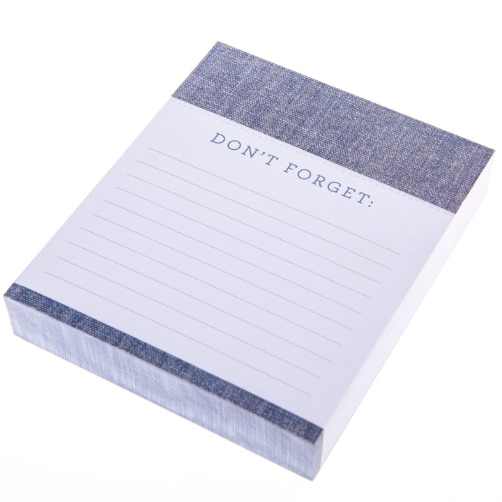 Chambray Jotter Notepad - Graphique de France