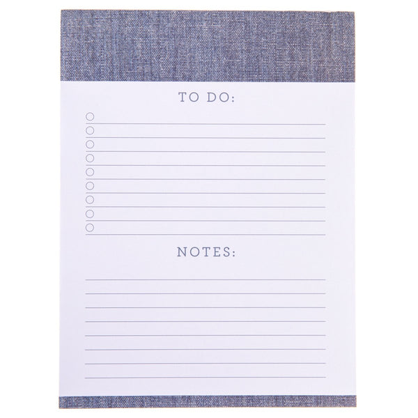 Chambray Large Notepad - Graphique de France