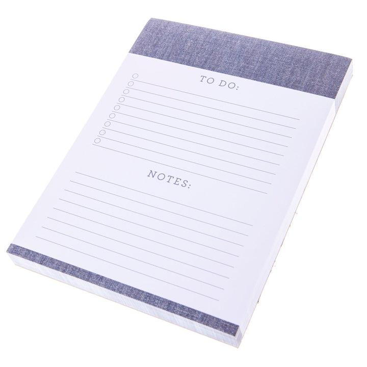 Chambray Large Notepad - Graphique de France