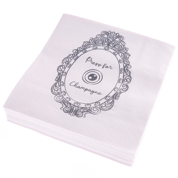 Champagne Cocktail Napkins - Graphique de France