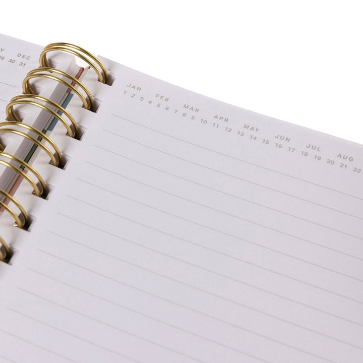 Check 6 x 8 Spiral Hard Cover Journal - Graphique de France