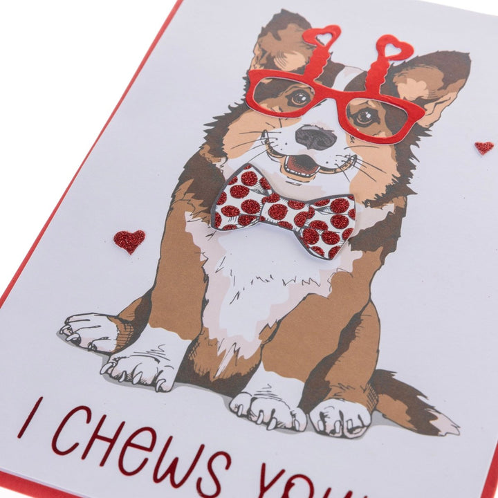 Chews You Handmade Card - Graphique de France