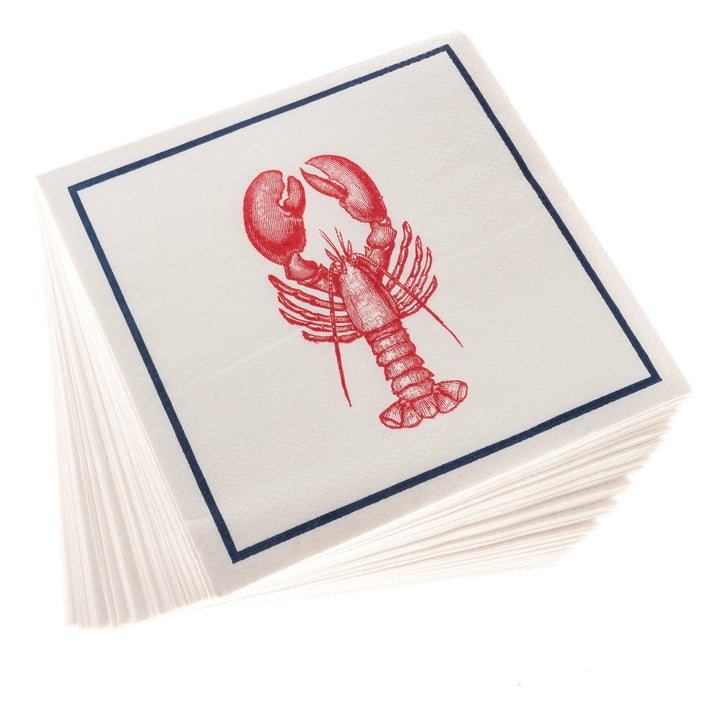 Classic Lobster Cocktail Napkins - Graphique de France