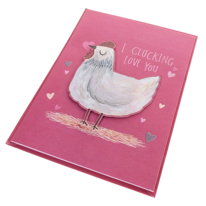 Clucking Love You Handmade Card - Graphique de France