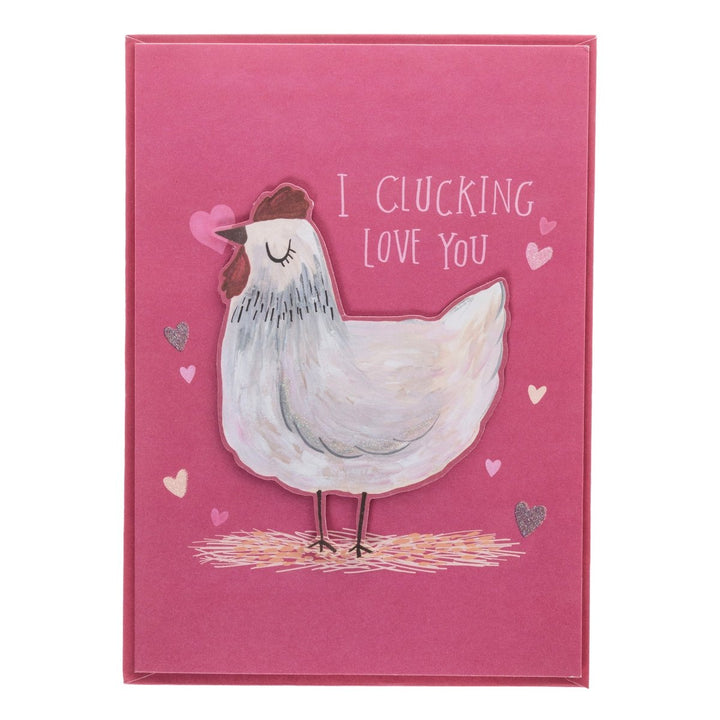 Clucking Love You Handmade Card - Graphique de France