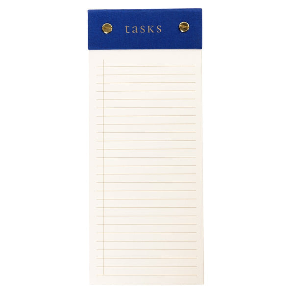 Cobalt Blue Post - Bound List Pad - Graphique de France